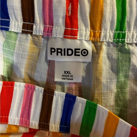 NEW Target Pride Shorts Rainbow Celebrate Cotton Rayon various sizes Lightweight - Picture 7 of 8